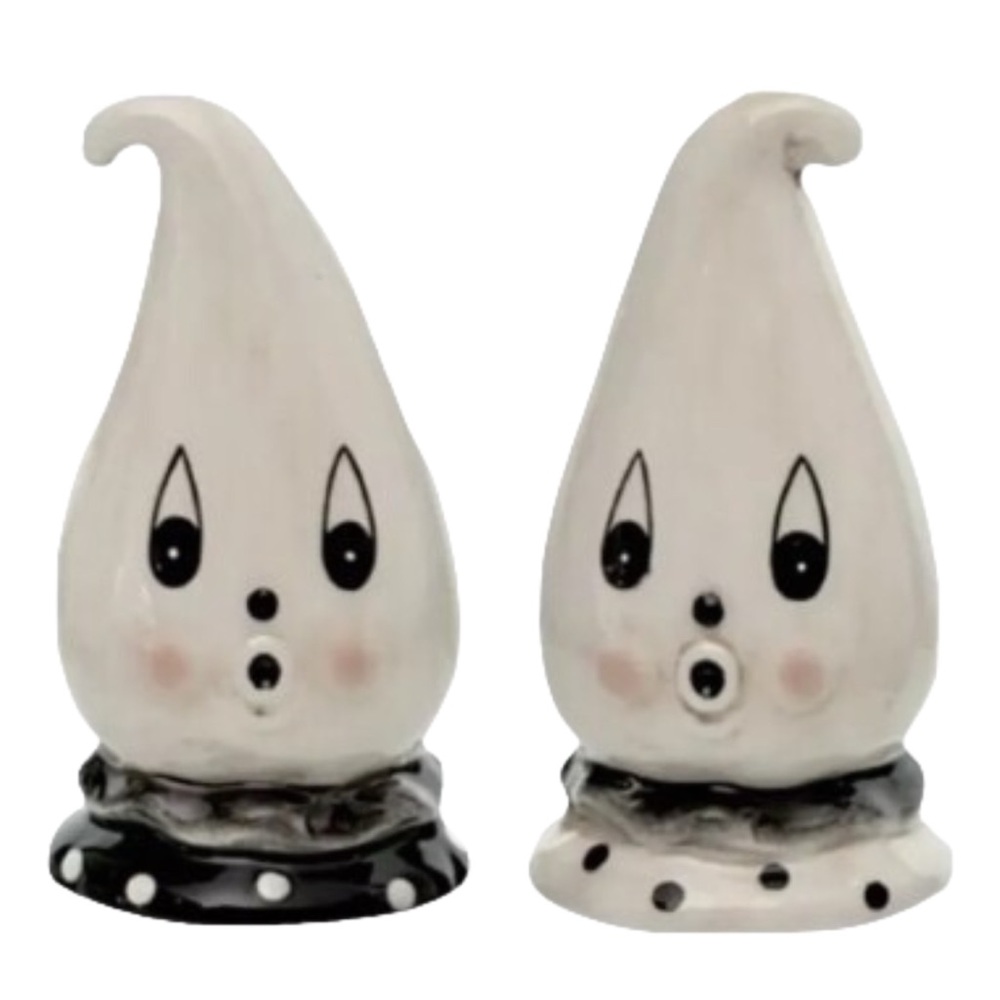 Johanna Parker Design Gus The Ghost Salt & Pepper Shaker Set